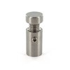 Outwater Round Standoffs, 3/4 in Bd L, Stainless Steel Plain, 1/2 in OD 3P1.56.00681